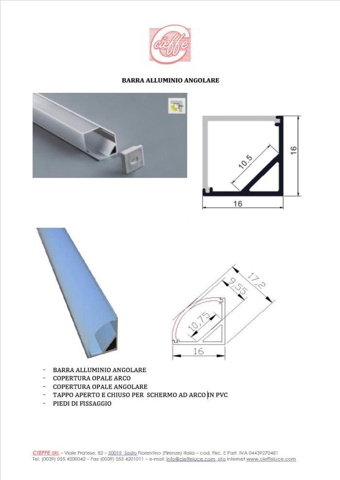 Kit Ricambio 4 Tappi Profili Barre Top Road Alu | Autoricambi SanMauro - Foto 3