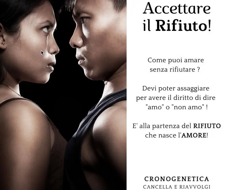 IL RIFIUTO E L'ATTRAZIONE | cronogenetica
