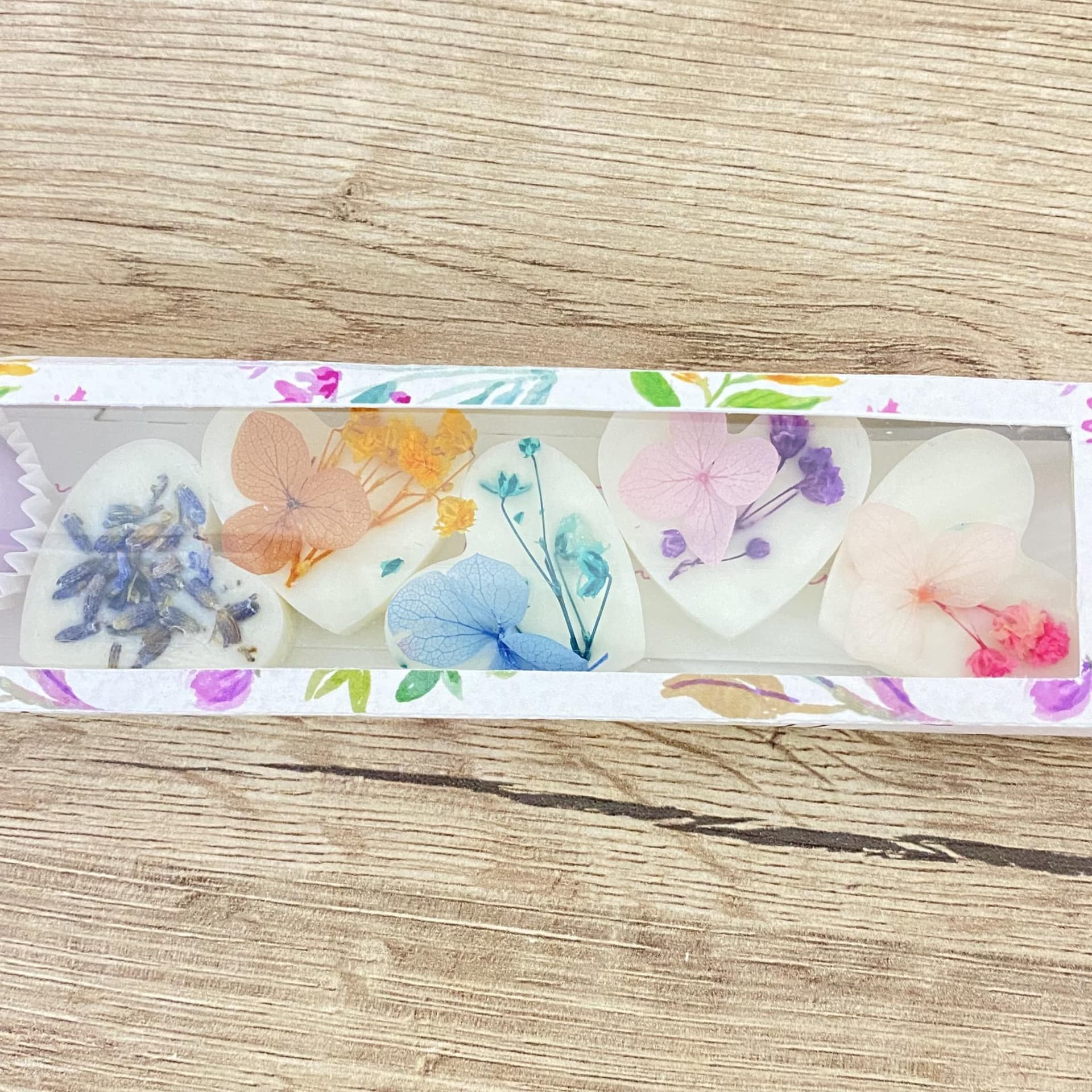 Cubetti Di Cera Di Soia Profumata - 4 Profumi (Pompelmo, Fiori Di Ciliegio, Giacinto, Plumeria) - Foto 4