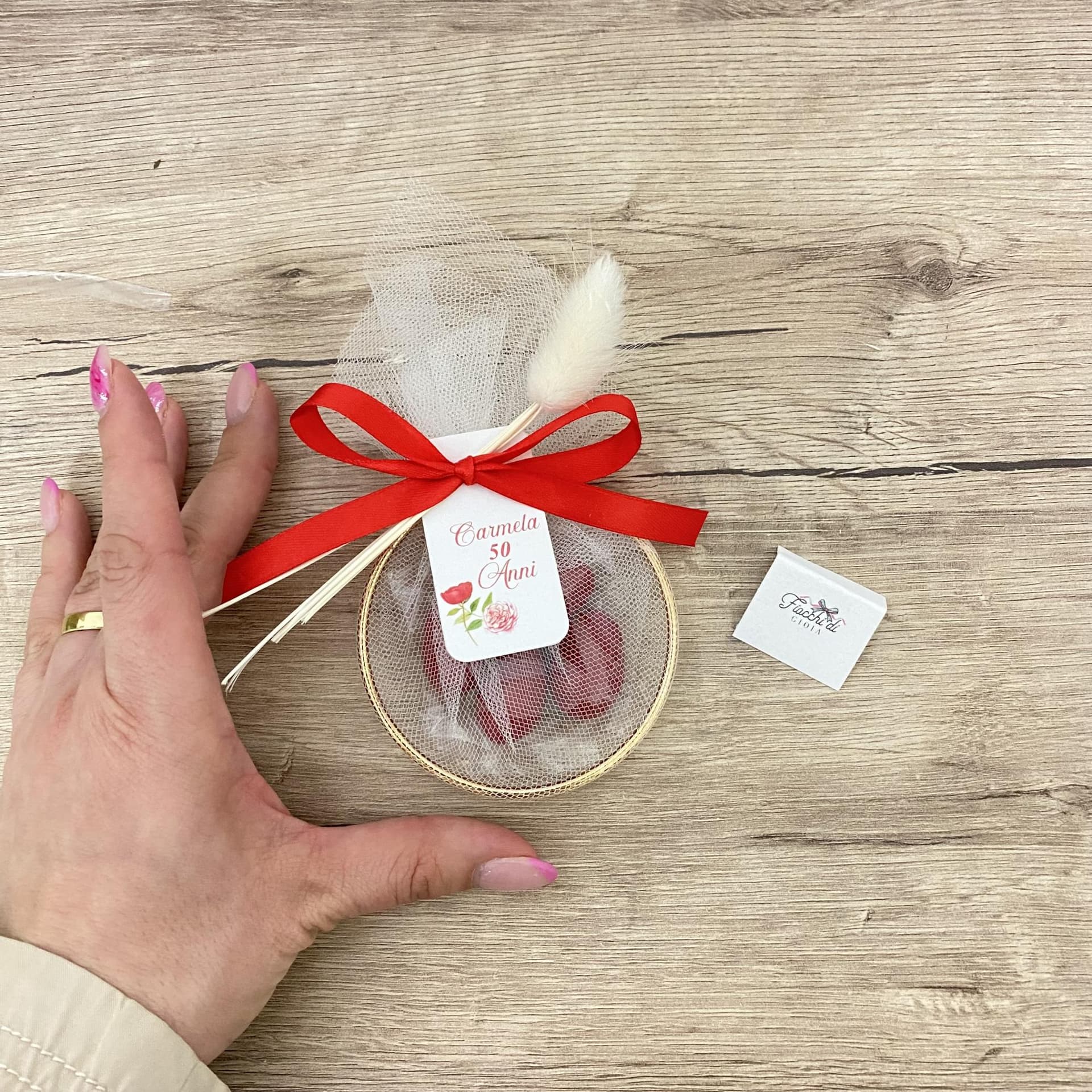 Portachiavi Rotondo In Argento 925 Rodiato Personalizzato Con La Tua - Foto 13