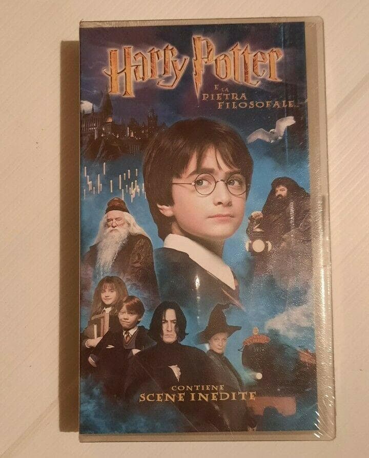 Harry Potter E La Pietra Filosofale ︎ Scene Inedite ︎ Sigillato ︎ VHS