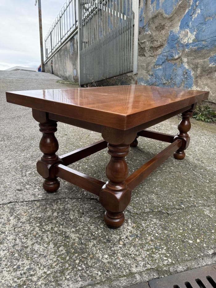 Tavolino Basso 122x65 Cm In Legno - Synna